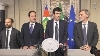 La delegazione del "Partito Democratico" in occasione delle consultazioni