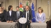 La delegazione del Gruppo Misto della Camera dei Deputati in occasione delle consultazioni