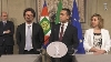 La delegazione del “MoVimento 5 Stelle” in occasione delle consultazioni