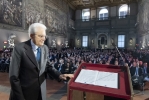 Il Presidente della Repubblica Sergio Mattarella in occasione della cerimonia di inaugurazione dell’anno accademico 2018-2019 dell’Università degli Studi di Firenze