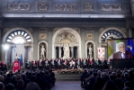Il Presidente della Repubblica Sergio Mattarella in occasione della cerimonia di inaugurazione dell’anno accademico 2018-2019 dell’Università degli Studi di Firenze