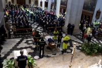 Il Presidente Sergio Mattarella ai Funerali di Stato dell'on. Giuseppe Zamberletti 