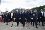  Il Presidente della Repubblica Sergio Mattarella e la Sig.ra Laura con il Presidente della Repubblica di Polonia Andrzej Duda e consorte,Sig.ra Agata Kornhauser-Duda,in occasione del 75° anniversario della battaglia di Montecassino