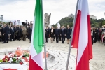  Il Presidente della Repubblica Sergio Mattarella e la Sig.ra Laura con il Presidente della Repubblica di Polonia Andrzej Duda e consorte,Sig.ra Agata Kornhauser-Duda,in occasione del 75° anniversario della battaglia di Montecassino