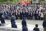 Il Presidente della Repubblica Sergio Mattarella e la Sig.ra Laura con il Presidente della Repubblica di Polonia Andrzej Duda e consorte,Sig.ra Agata Kornhauser-Duda,in occasione del 75° anniversario della battaglia di Montecassino