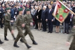  Il Presidente della Repubblica Sergio Mattarella e la Sig.ra Laura con il Presidente della Repubblica di Polonia Andrzej Duda e consorte,Sig.ra Agata Kornhauser-Duda,in occasione del 75° anniversario della battaglia di Montecassino