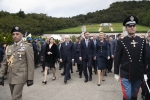 Il Presidente della Repubblica Sergio Mattarella e la Sig.ra Laura con il Presidente della Repubblica di Polonia Andrzej Duda e consorte,Sig.ra Agata Kornhauser-Duda,in occasione del 75° anniversario della battaglia di Montecassino
