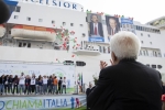 Il Presidente Mattarella a Civitavecchia in occasione della partenza della “Nave della Legalità”