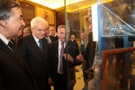 Il Presidente Sergio Mattarella in occasione della cerimonia per i 110 anni di fondazione della Federazione Italiana Scherma