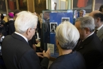 Il Presidente Sergio Mattarella visita la mostra dal titolo “FIS110 – Un TesORO italiano”,in occasione dei 110 anni della fondazione della Federazione Italiana Scherma
