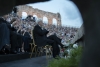 Il Presidente Sergio Mattarella e la Sig.ra Laura, alla rappresentazione dell’opera “La Traviata” di Giuseppe Verdi, diretta dal M° Daniel Oren, in occasione dell’inaugurazione del 97^ Festival lirico della Fondazione Arena di Verona. 
(foto di Francesco Ammendola - Ufficio per la Stampa e la Comunicazione della Presidenza della Repubblica)