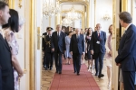 Il Presidente Sergio Mattarella con il Presidente Federale della Repubblica d'Austria Alexander Van der Bellen,in occasione della visita di Stato nella Repubblica d'Austria