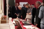 Il Presidente della Repubblica Sergio Mattarella e la Sig.ra Laura al Centro viennese per il Lessico Etimologico Italiano (LEI)