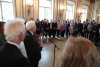 Il Presidente Sergio Mattarella presso l'Ambasciata d'Italia a Vienna