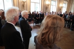 Il Presidente Sergio Mattarella presso l'Ambasciata d'Italia a Vienna