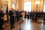 Il Presidente Sergio Mattarella presso l'Ambasciata d'Italia a Vienna