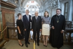 Il Presidente Sergio Mattarella al complesso monumentale del Duomo 