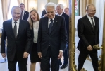 Il Presidente Sergio Mattarella con il Presidente della Federazione Russa Vladimir Vladimirovich Putin, in visita ufficiale