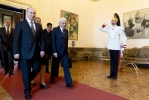 Il Presidente Sergio Mattarella con il Presidente della Federazione Russa Vladimir Vladimirovich Putin, in visita ufficiale)