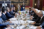 Il Presidente Sergio Mattarella con il Presidente della Repubblica dell’Ecuador Lenín Moreno Garcés, in visita ufficiale