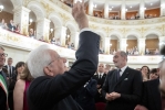 Rimini - Il Presidente della Repubblica Sergio Mattarella  al Teatro Galli in occasione del concerto del M° Muti, oggi  3 agosto 2019.(Foto di Paolo Giandotti - Ufficio per la Stampa e la Comunicazione della Presidenza della Repubblica)