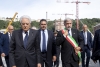 Il Presidente della Repubblica Sergio Mattarella alla cerimonia commemorativa delle vittime del crollo del Ponte Morandi