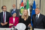 La delegazione del GRUPPO PARLAMENTARE MISTO DELLA CAMERA DEI DEPUTATI, in occasione delle consultazioni
