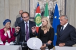 La delegazione del GRUPPO PARLAMENTARE MISTO DELLA CAMERA DEI DEPUTATI,in occasione delle consultazioni
