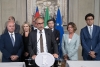 La delegazione del GRUPPO PARLAMENTARE MISTO DELLA CAMERA DEI DEPUTATI,in occasione delle consultazioni
