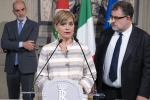 La delegazione del GRUPPO PARLAMENTARE “LIBERI E UGUALI” DELLA CAMERA DEI DEPUTATI,in occasione delle consultazioni
