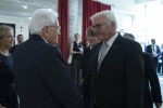 Il Presidente Sergio Mattarella con il Presidente della Repubblica Federale di Germania Frank-Walter Steinmeier a Fivizzano in occasione della commemorazione del 75° anniversario degli eccidi