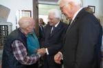 Il Presidente Sergio Mattarella e il Presidente della Repubblica Federale di Germania Frank-Walter Steinmeier a Fivizzano, incontrano due sopravvissuti agli eccidi di Fivizzano