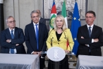 La delegazione del GRUPPO PARLAMENTARE “PER LE AUTONOMIE (SVP-PATT,UV)” DEL SENATO DELLA REPUBBLICA,in occasione delle consultazioni
