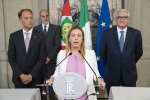 La delegazione del GRUPPO PARLAMENTARE “FRATELLI D’ITALIA” DEL SENATO DELLA REPUBBLICA E DELLA CAMERA DEI DEPUTATI,in occasione delle consultazioni
