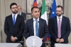 La delegazione dei GRUPPI PARLAMENTARI “MOVIMENTO 5 STELLE” DEL SENATO DELLA REPUBBLICA E DELLA CAMERA DEI DEPUTATI,in occasione delle consultazioni
