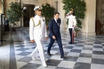 L'arrivo al Quirinale del Presidente del Consiglio incaricato Giuseppe Conte