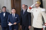 Il Presidente del Consiglio incaricato Prof. Giuseppe Conte comunica la lista dei Ministri del nuovo Governo
