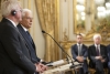 Il Presidente della Repubblica, Sergio Mattarella, con il Presidente della Repubblica Federale di Germania, Frank-Walter Steinmeier, in Visita di Stato, durante le dichiarazioni alla stampa
