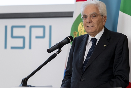 Il Presidente della Repubblica Sergio Mattarella in occasione del Forum ISPI 2019 "Il Futuro del Multilateralismo"