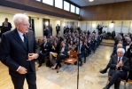 Il Presidente Sergio Mattarella all'Istituto Italiano di Cultura di Copenaghen in occasione dell'incontro con una rappresentanza della collettività italiana
