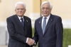 Il Presidente della Repubblica Sergio Mattarella con il Presidente della Repubblica Ellenica Prokopis Pavlopoulos alla XV Riunione informale dei Capi di Stato del Gruppo Arraiolos