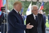 Il Presidente della Repubblica Sergio Mattarella accolto alla Casa Bianca dal Presidente degli Stati Uniti d’America, Donald Trump, in occasione della Visita Ufficiale negli Stati Uniti d'America   
