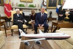 Il Presidente della Repubblica Sergio Mattarella con il Presidente degli Stati Uniti d’America, Donald Trump, in occasione della Visita Ufficiale negli Stati Uniti d'America   
