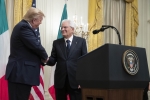 Il Presidente della Repubblica Sergio Mattarella alla Casa Bianca,in occasione del ricevimento offerto dal Presidente degli Stati Uniti d’America, alla presenza di esponenti della comunità italo-americana    