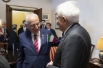 Il Presidente Sergio Mattarella al Campidoglio incontra la Leadership della Italian American Congressional Delegation Bill Pascrell, in occasione della Visita Ufficiale negli Stati Uniti d'America 
 