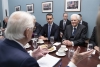 Il Presidente Sergio Mattarella al Campidoglio in occasione dell'incontro con la Leadership della Italian American Congressional Delegation