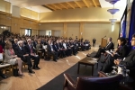 Il Presidente della Repubblica Sergio Mattarella e la Sig.ra Laura a San Francisco,all’Università di Stanford al Forum sull’Innovazione Italia-USA ,in occasione della Visita Ufficiale negli Stati Uniti d'America   
