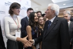 Il Presidente della Repubblica Sergio Mattarella a San Francisco,all’Università di Stanford al Forum sull’Innovazione Italia-USA ,in occasione della Visita Ufficiale negli Stati Uniti d'America