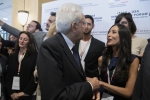 Il Presidente della Repubblica Sergio Mattarella a San Francisco,all’Università di Stanford al Forum sull’Innovazione Italia-USA ,in occasione della Visita Ufficiale negli Stati Uniti d'America   
