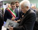 Il Presidente della Repubblica Sergio Mattarella,  con il Sindaco di Ravenna Michele de Pascale, in occasione della cerimonia in ricordo del Sen. Benigno Zaccagnini, nel 30° anniversario della scomparsa